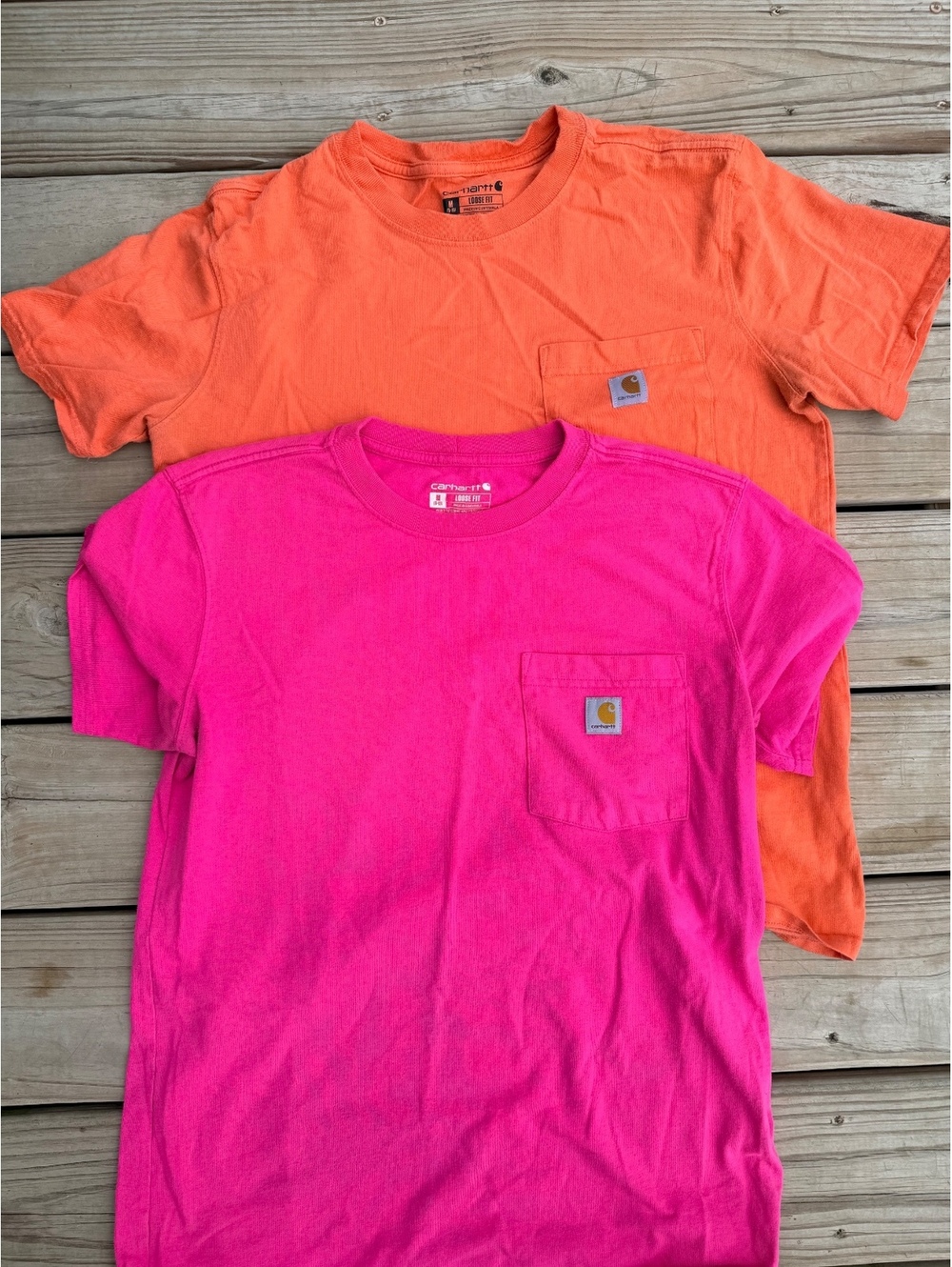 Lot of 2 Medium Women’s Carhartt shirt ] - Picture 3 of 3